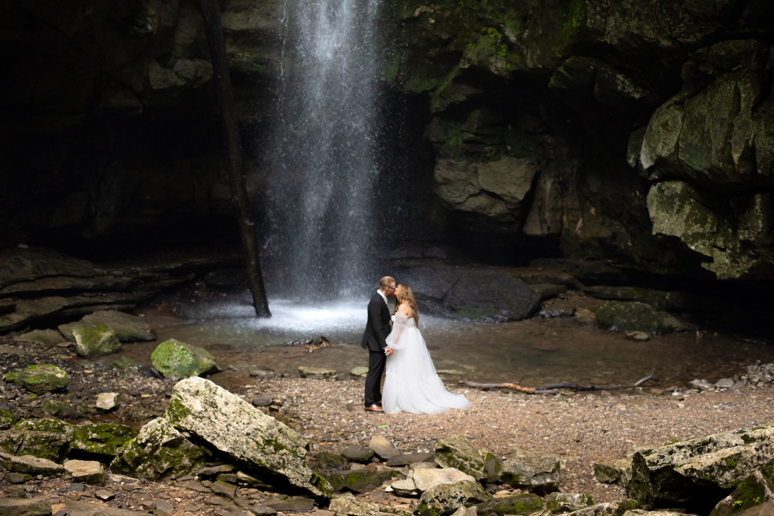 Sparta, TN Waterfall Adventure Elopement
